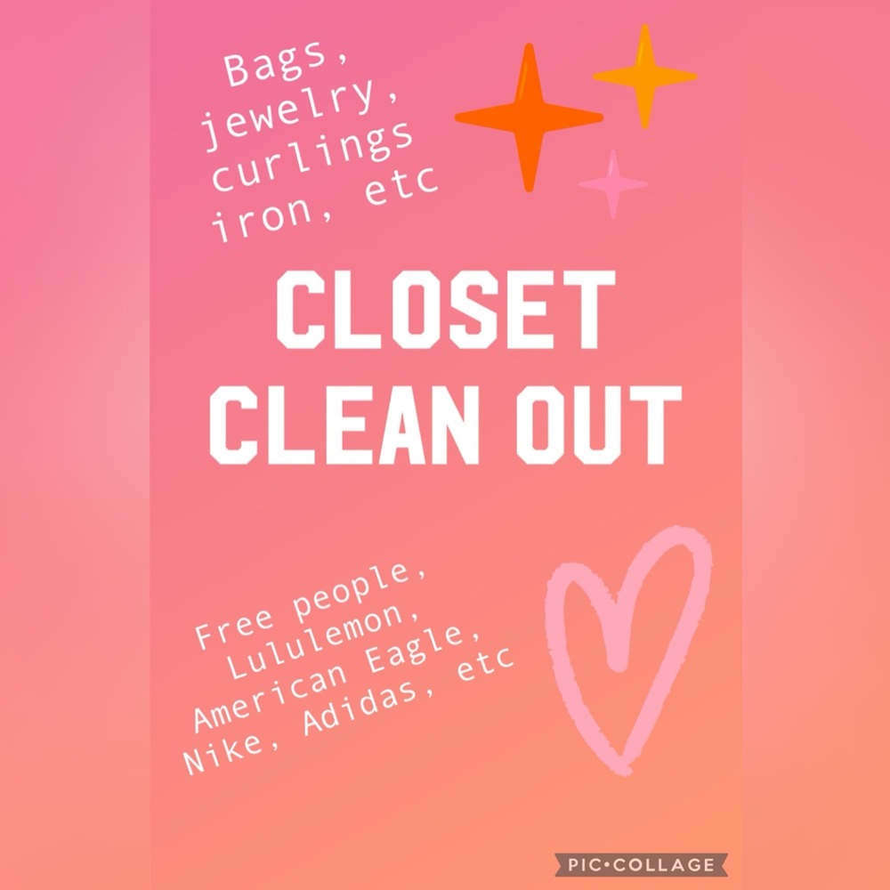 Closet Clear Out!!